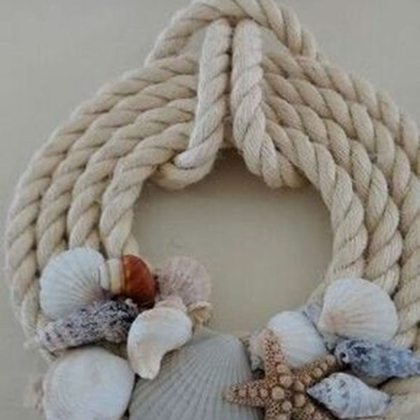 Newest Coastal Decorating Ideas With Rope Crafts To Try Right Now 16