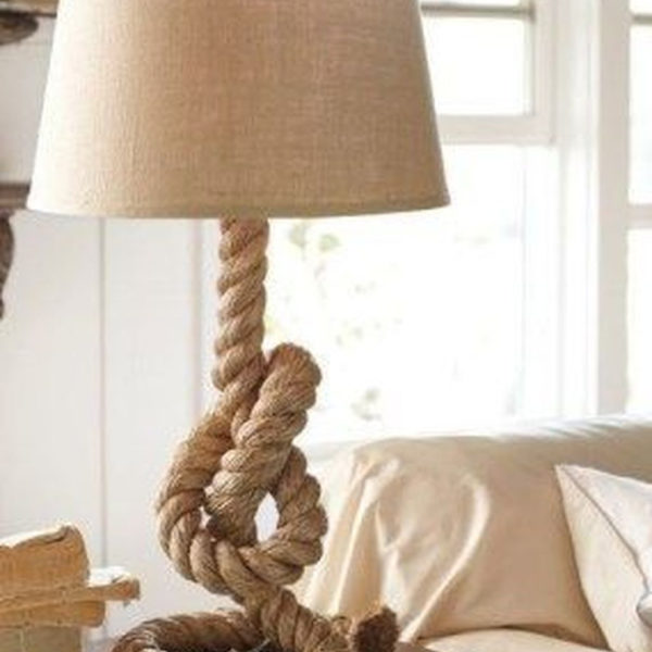 Newest Coastal Decorating Ideas With Rope Crafts To Try Right Now 33