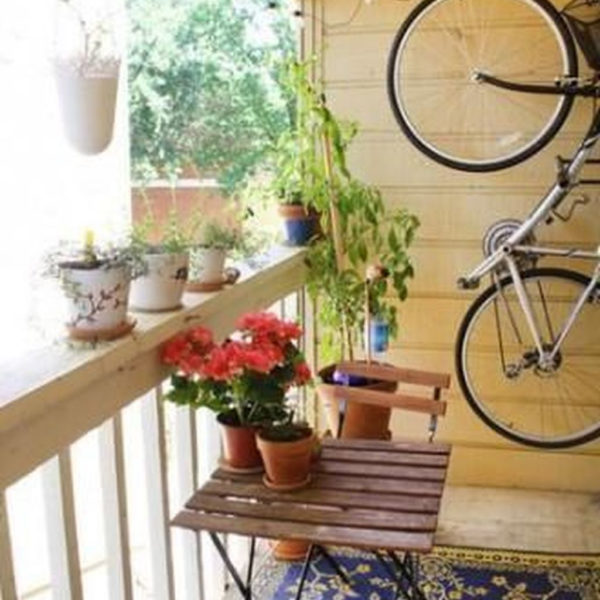 Relaxing Tiny Balcony Decor Ideas To Try This Month 22