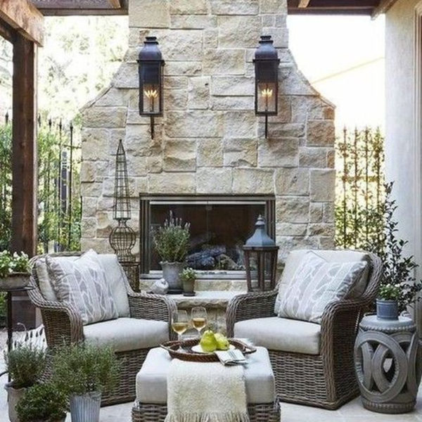 Unordinary Outdoor Living Room Design Ideas To Have Asap 16