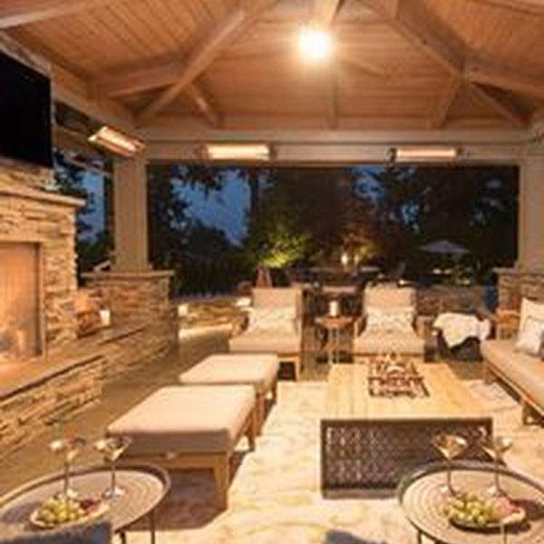 Unordinary Outdoor Living Room Design Ideas To Have Asap 35