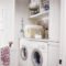 Unusual Laundry Arranging Design Ideas For Small Space To Try 18
