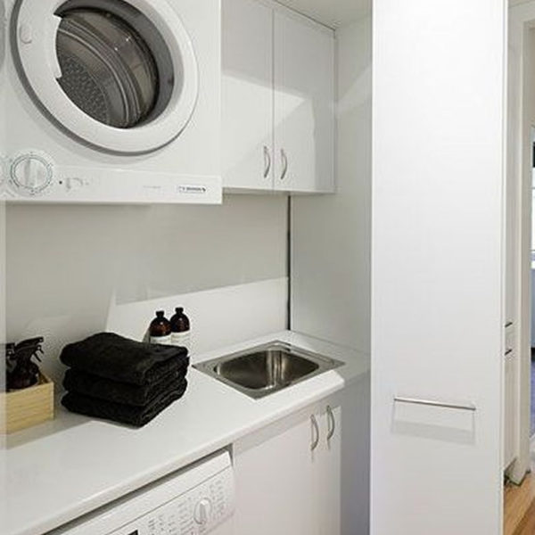 Unusual Laundry Arranging Design Ideas For Small Space To Try 32