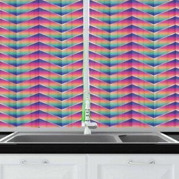 Adorable Rainbow Colorful Kitchens Design Ideas To Looks More Awesome 04
