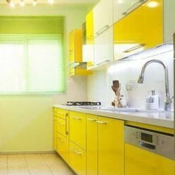 Adorable Rainbow Colorful Kitchens Design Ideas To Looks More Awesome 10