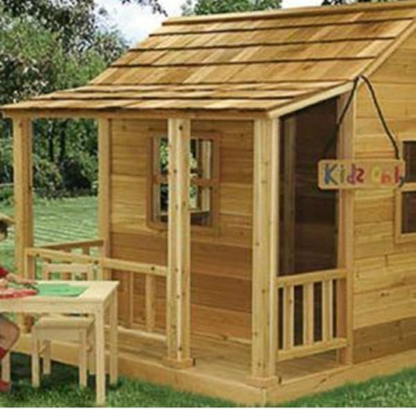 Attractive Outdoor Kids Playhouses Design Ideas To Try Right Now 02