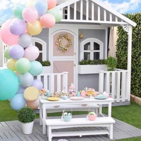 Attractive Outdoor Kids Playhouses Design Ideas To Try Right Now 16