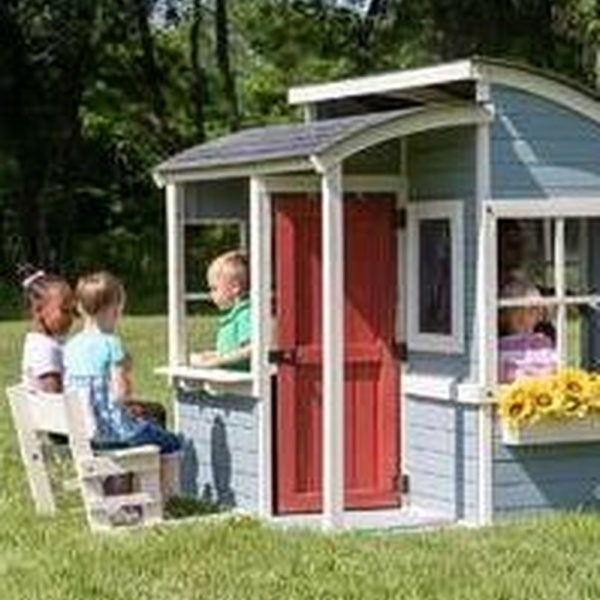 Attractive Outdoor Kids Playhouses Design Ideas To Try Right Now 19