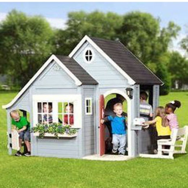 Attractive Outdoor Kids Playhouses Design Ideas To Try Right Now 22