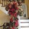 Charming Winter Staircase Design Ideas With Banister Ornaments To Try Asap 04