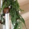 Charming Winter Staircase Design Ideas With Banister Ornaments To Try Asap 10
