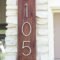 Cool Diy House Number Projects Design Ideas That Looks More Elegant 21