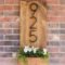 Cool Diy House Number Projects Design Ideas That Looks More Elegant 31