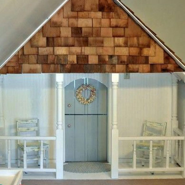 Cute Indoor Playhouses Design Ideas That Suitable For Kids 19