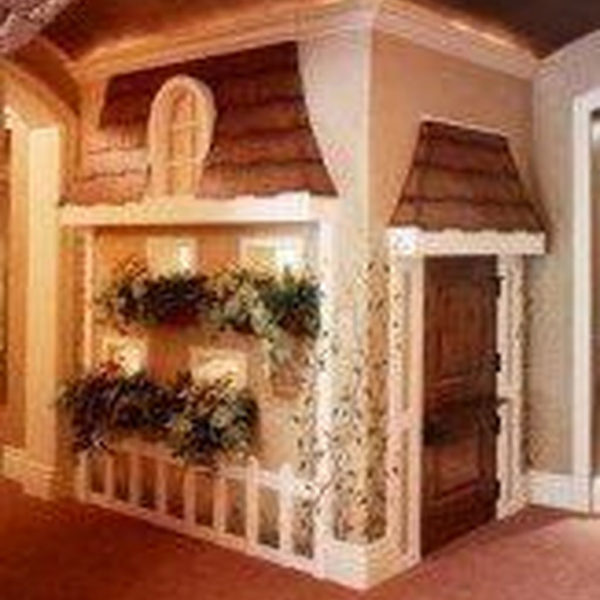 Cute Indoor Playhouses Design Ideas That Suitable For Kids 34