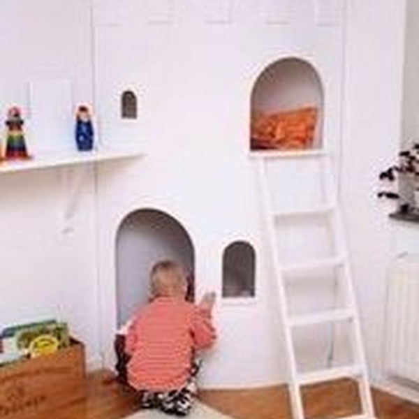 Cute Indoor Playhouses Design Ideas That Suitable For Kids 38
