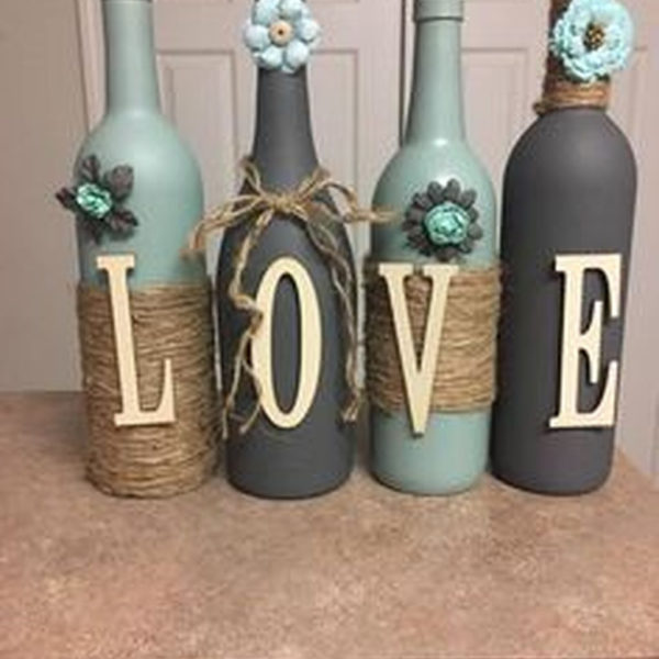 Fascinating Diy Wine Bottle Design Ideas That You Will Like It 22