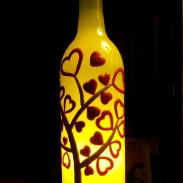 Fascinating Diy Wine Bottle Design Ideas That You Will Like It 36