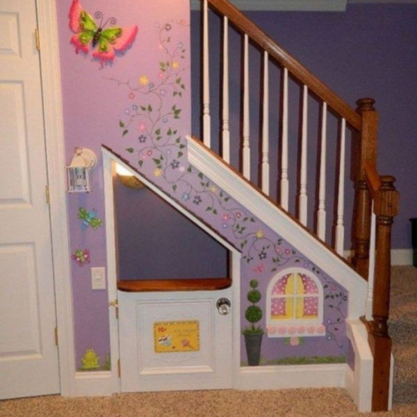 Favorite Kids Playhouses Design Ideas Under The Stairs To Have 12