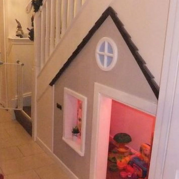 Favorite Kids Playhouses Design Ideas Under The Stairs To Have 26