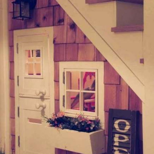 Favorite Kids Playhouses Design Ideas Under The Stairs To Have 32