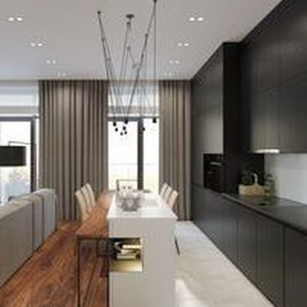 Modern Black Kitchens Design Ideas For Bachelors Pad To Try Asap 02