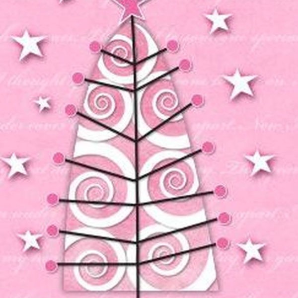 Sophisticated Pink Winter Tree Design Ideas That Looks So Cute 20