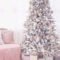 Sophisticated Pink Winter Tree Design Ideas That Looks So Cute 23
