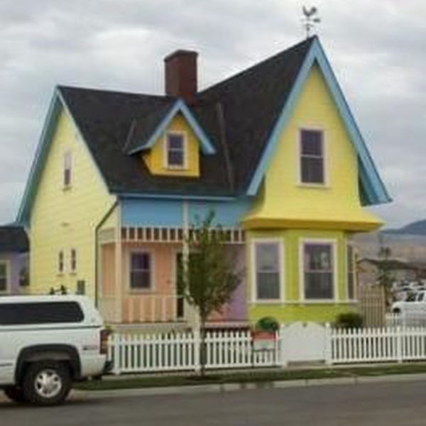 Amazing Pixar Up House Design Ideas Created In Real Life And Flown 27