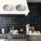 Extraordinary Black Backsplash Kitchen Design Ideas That You Should Try 05