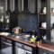 Extraordinary Black Backsplash Kitchen Design Ideas That You Should Try 38