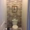 Fabulous Bathroom With Wall Brick Decoration Ideas To Try Asap 35