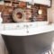 Fabulous Bathroom With Wall Brick Decoration Ideas To Try Asap 36