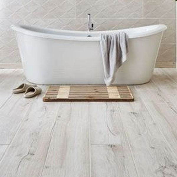Fancy Wood Bathroom Floor Design Ideas That Will Enhance The Beautiful 06