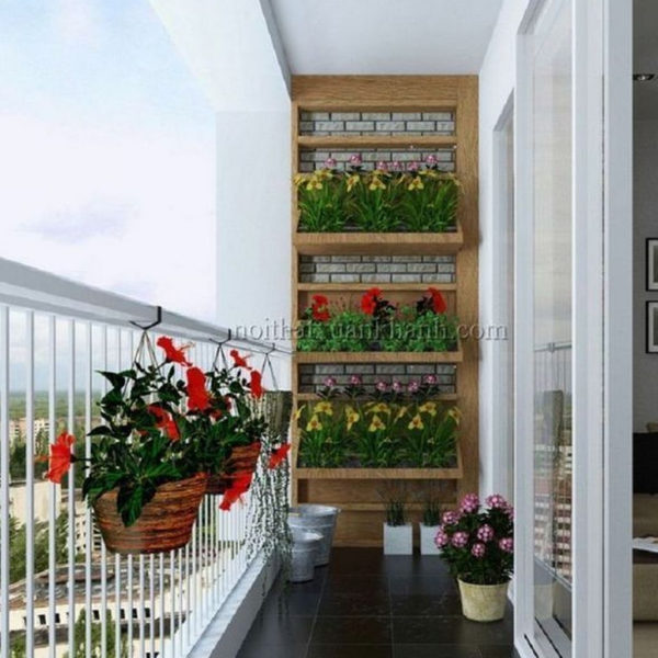 Fantastic Balcony Garden Design Ideas For Relaxing Places To Try 31