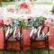 Magnificient Outdoor Wedding Chairs Ideas That Suitable For Couple 29