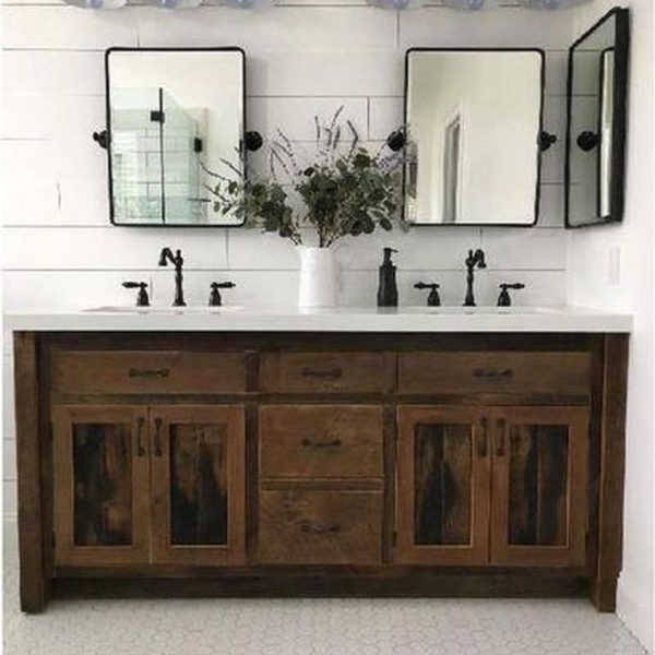 Popular Bathroom Vanities Design Ideas For Your Bathroom Inspiration 38