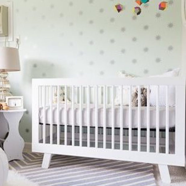 Relaxing Baby Nursery Design Ideas With Polka Dot Themes To Try Asap 04