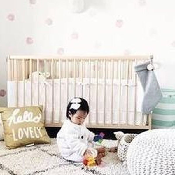 Relaxing Baby Nursery Design Ideas With Polka Dot Themes To Try Asap 12