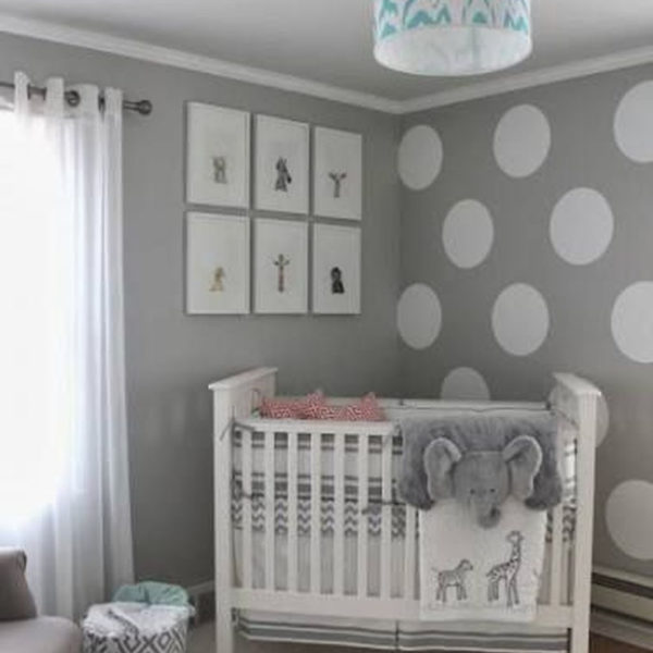 Relaxing Baby Nursery Design Ideas With Polka Dot Themes To Try Asap 18