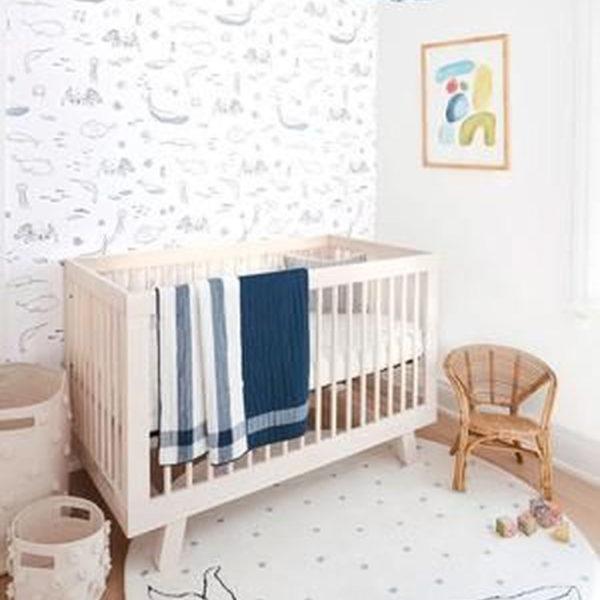 Relaxing Baby Nursery Design Ideas With Polka Dot Themes To Try Asap 28