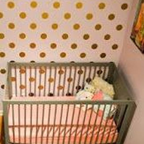 Relaxing Baby Nursery Design Ideas With Polka Dot Themes To Try Asap 29