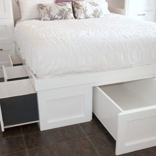 Superb Diy Storage Design Ideas For Small Bedroom 04