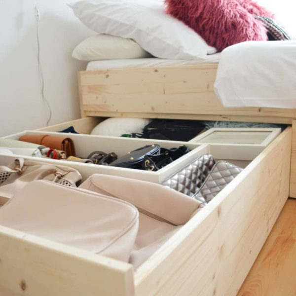 Superb Diy Storage Design Ideas For Small Bedroom 13