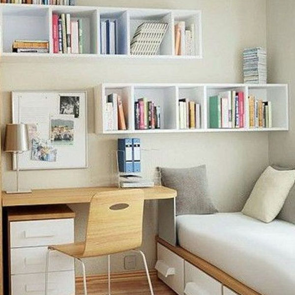 Superb Diy Storage Design Ideas For Small Bedroom 34