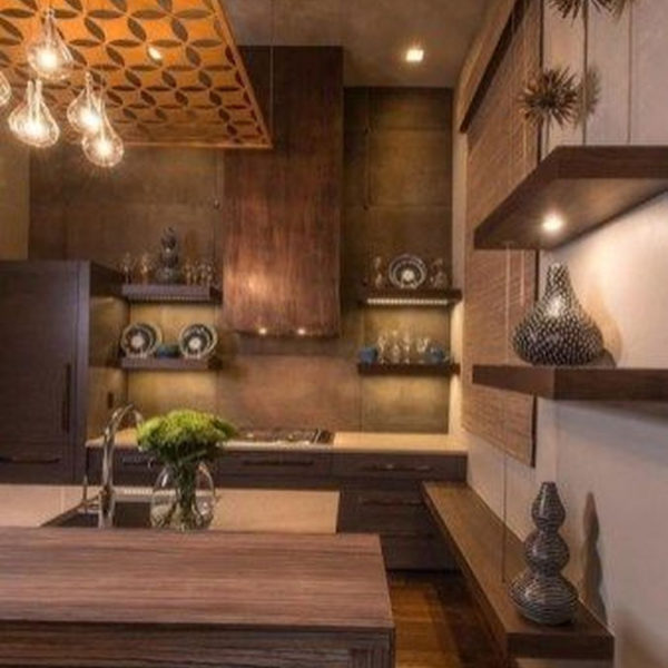 Unique Living Room Floating Shelves Design Ideas For Great Home Organization 33