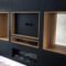 Unusual Black Living Room Design Ideas For More Enchanting 13