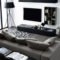 Unusual Black Living Room Design Ideas For More Enchanting 20