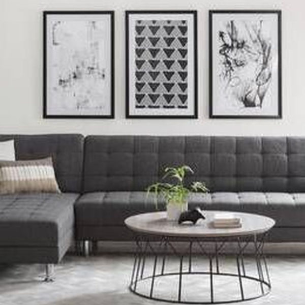 Unusual Black Living Room Design Ideas For More Enchanting 21