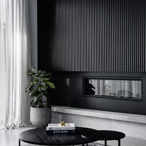 Unusual Black Living Room Design Ideas For More Enchanting 32